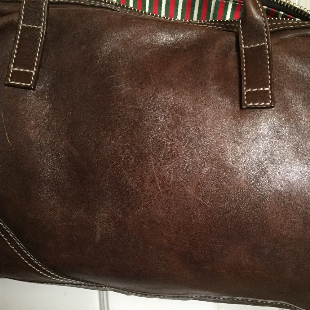 Gucci brown leather bag - Picture 6 of 12